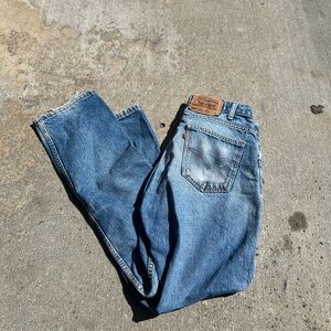 Vintage orange tab Levi's Relaxed Fit jeans